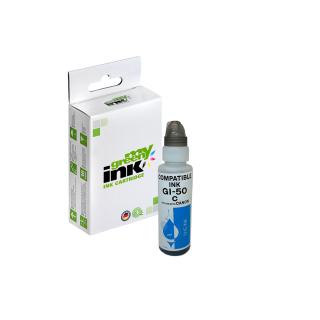 Alternative Tintenflasche für Canon GI-50C / 3403C001 Cyan 70 ml
