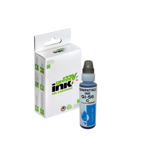 Alternative Tintenflasche für Canon GI-56C / 4430C001 Cyan 100 ml
