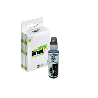 Alternative Tintenflasche für Epson C13T00Q140 / 105 Schwarz 100 ml