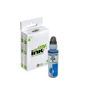 Alternative Tintenflasche für Epson C13T00R240 / 106 Cyan 70 ml