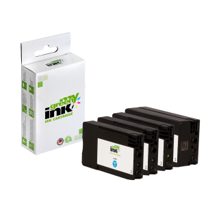 Alternative Tintenpatronen für HP 963XL / 3YP35AE Set (BK+C+M+Y) - ca. 1x2.000, 3x1.600 Seiten