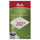 Melitta PYRAMIDEN FILTERPAPIER 202s Kaffeefilter, 100 St.