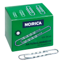 ALCO Aktenklammern NORICA 77mm silber galvanisiert, 100 St.