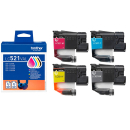 brother LC-521VAL Multipack Original Druckerpatronen