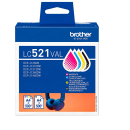 brother LC-521VAL Multipack Original Druckerpatronen