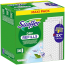 Swiffer DRY REFILLS Bodentücher, 36 St. Maxi Pack