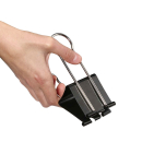 Gowi Foldbackklammer schwarz 6,0 cm, 1 Stück