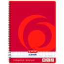 herlitz Collegeblock kariert DIN A5 ohne Rand 80 Blatt