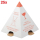 WIHEDÜ Palettenhütchen rot, weiß 23,0 cm, 25 St.